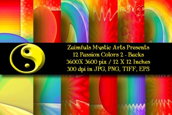 12 Passion Colors Backgrounds #2: Unlocking Creative Potential