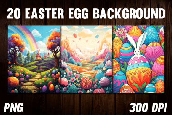 Easter Elegance: Printable Egg Backgrounds for Digital Creators