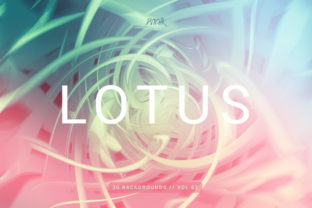 Lotus Colorful Spiral Backgrounds: A Dynamic Design Toolkit