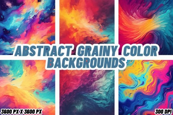 Mastering Abstract Grainy Color Backgrounds