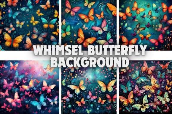 Whimsel Butterfly Backgrounds: Elevate Your Digital Canvas